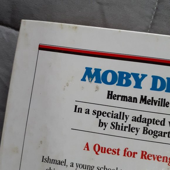 Great Illustrated Classics Ser. Moby Dick by Herman Melville (1990, Hardcover) - Picture 10 of 12